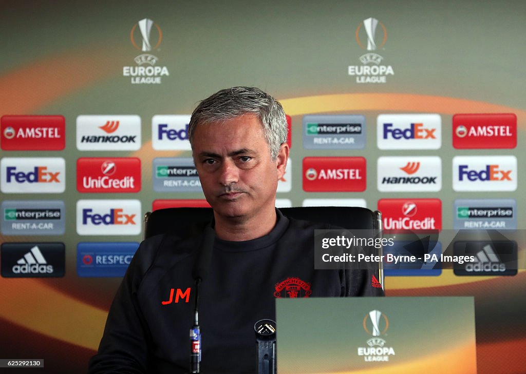 Manchester United Training and Press Conference - Aon Training Complex