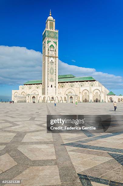 hassan ii mosque - casablanca morocco stock pictures, royalty-free photos & images