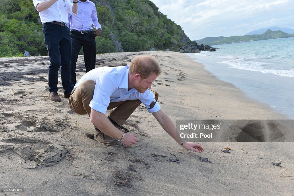 Prince Harry Visits The Caribbean - Day 4