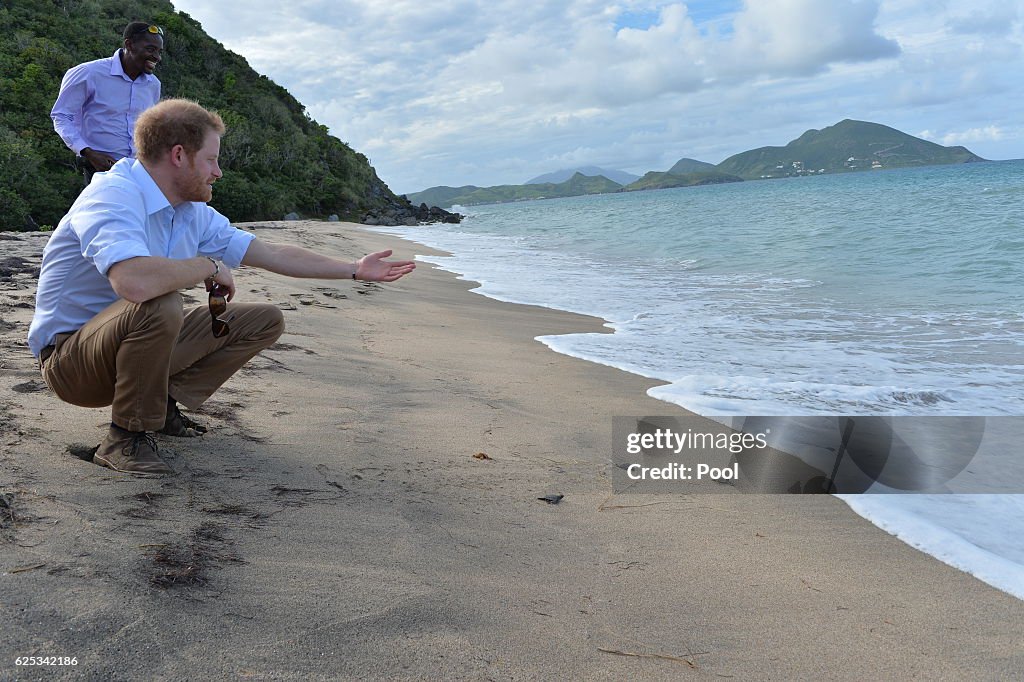 Prince Harry Visits The Caribbean - Day 4