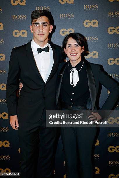 Brother and Sister of Awarded as Sport Man, Football Player Antoine Griezmann, Theo Griezmann and Maud Griezmann, who is a survivor of the Bataclan,...