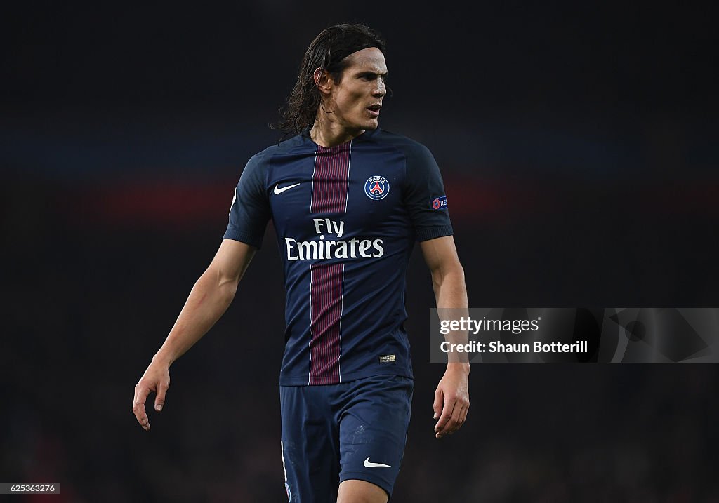 Arsenal FC v Paris Saint-Germain - UEFA Champions League