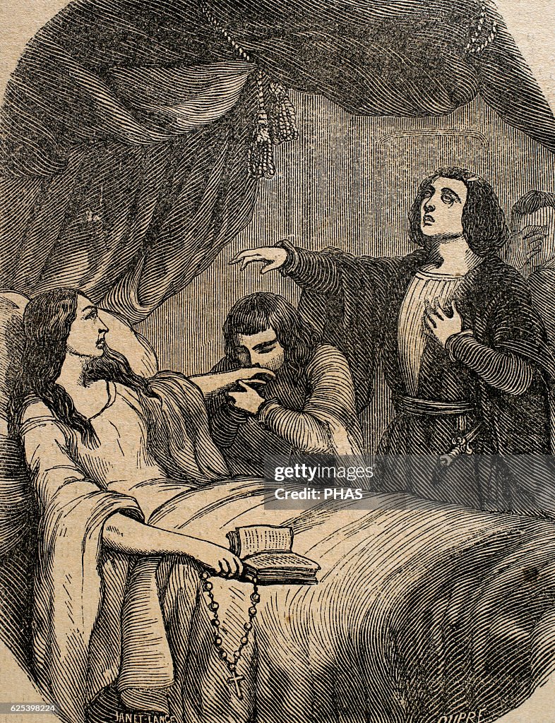 Valentina Visconti, makes that her sons swear to revenge the death of his father, who was killed.
