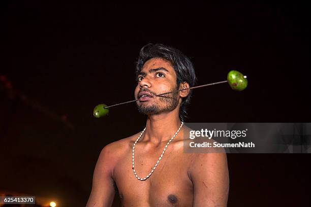 gajan festival and charak puja of west bengal, india -03 - soumen nath stock pictures, royalty-free photos & images