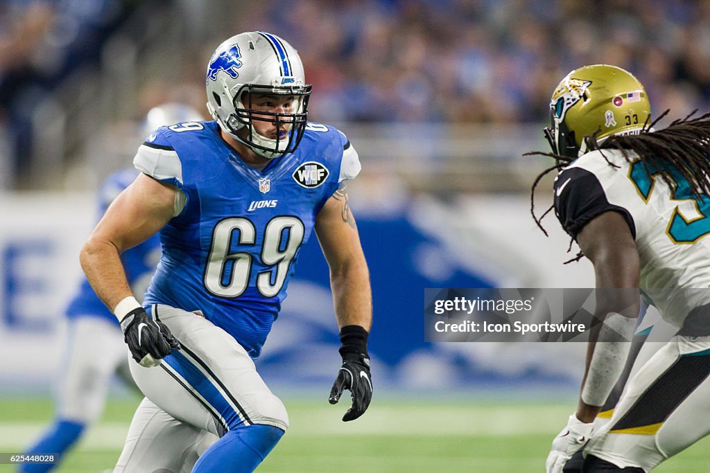 NFL: NOV 20 Jaguars at Lions