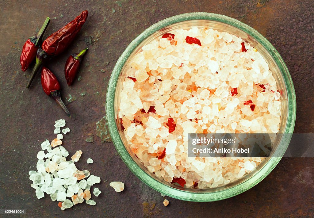 Chili pepper salt