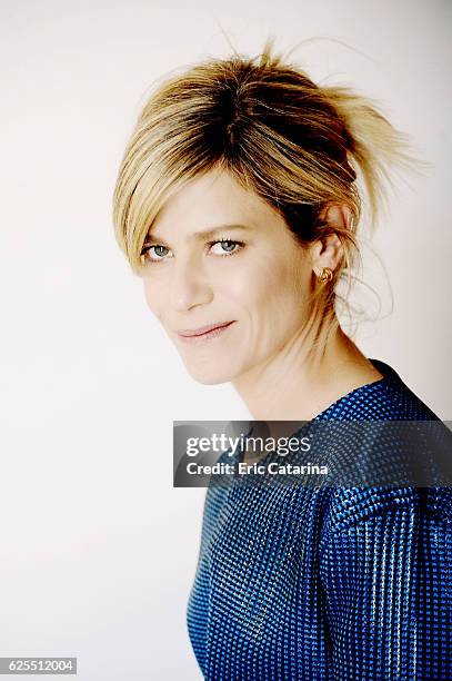 Actress Marina Fois is photographed for Self Assignment on May 15, 2015 in Cannes, France.