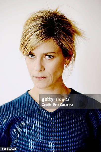 Actress Marina Fois is photographed for Self Assignment on May 15, 2015 in Cannes, France.