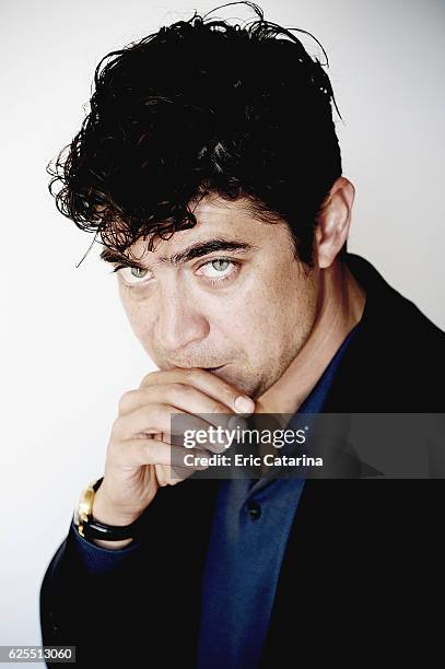 Actor Riccardo Scamarcio is photographed for Self Assignment on May 15, 2015 in Cannes, France.