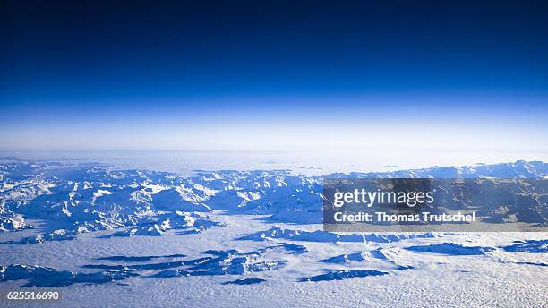 Lausanne, Switzerland View of the snowy peaks of the Swiss Alps on November 14, 2016 in Lausanne, Switzerland.