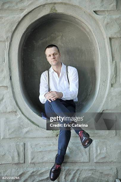 Director Kasper Collin is photographed for Self Assignment on September 2, 2016 in Venice, Italy.