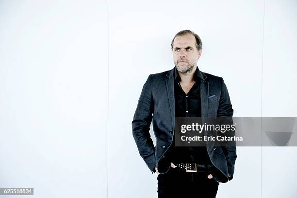 Director Marco Martins is photographed for Self Assignment on September 5, 2016 in Venice, Italy.