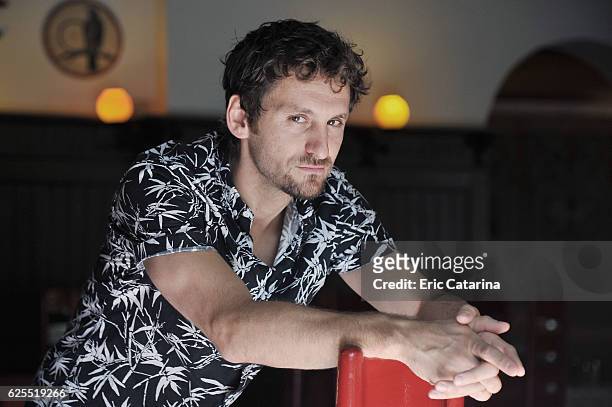 Actor Raul Arevalo is photographed for Self Assignment on September 5, 2016 in Venice, Italy.