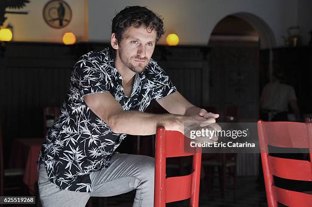 Actor Raul Arevalo is photographed for Self Assignment on September 5, 2016 in Venice, Italy.