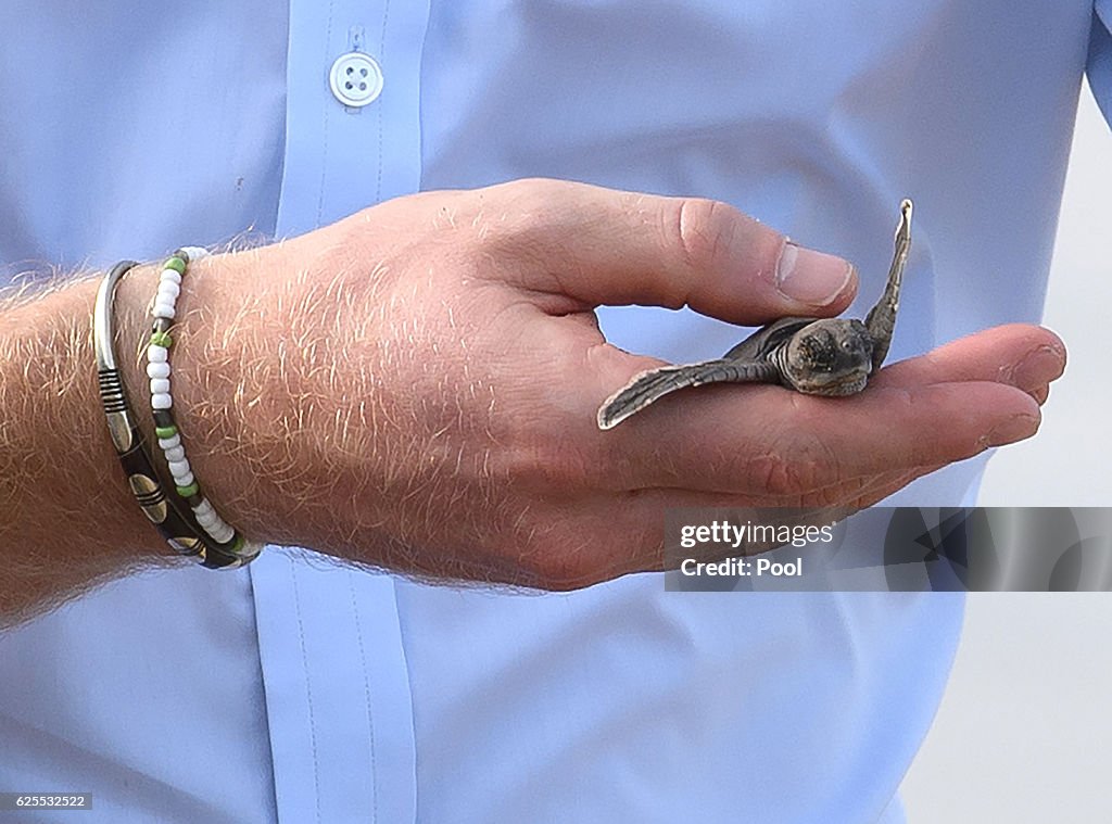 Prince Harry Visits The Caribbean - Day 4