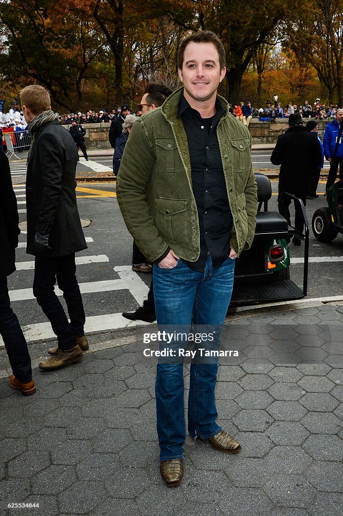 Macy Raston Singer Easton Corbin attends the on 90th Annual Macy's Thanksgiving ...