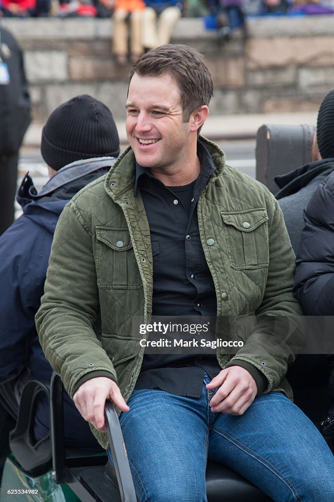 Macy Raston Easton Corbin attends the 90th Annual Macy's Thanksgiving Day Parade ...