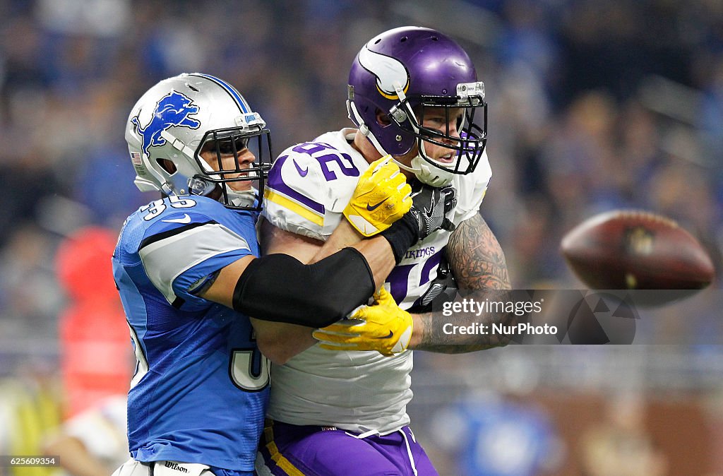 Minnesota Vikings v Detroit Lions