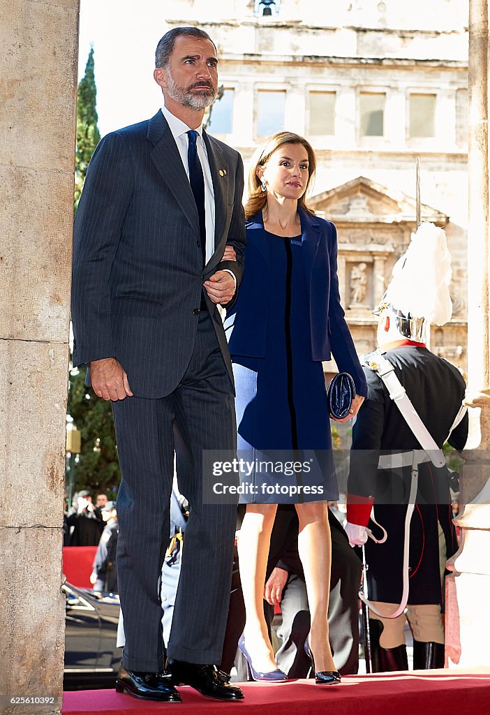 Spanish Royals Attend 'Jaime I' Awards in Valencia