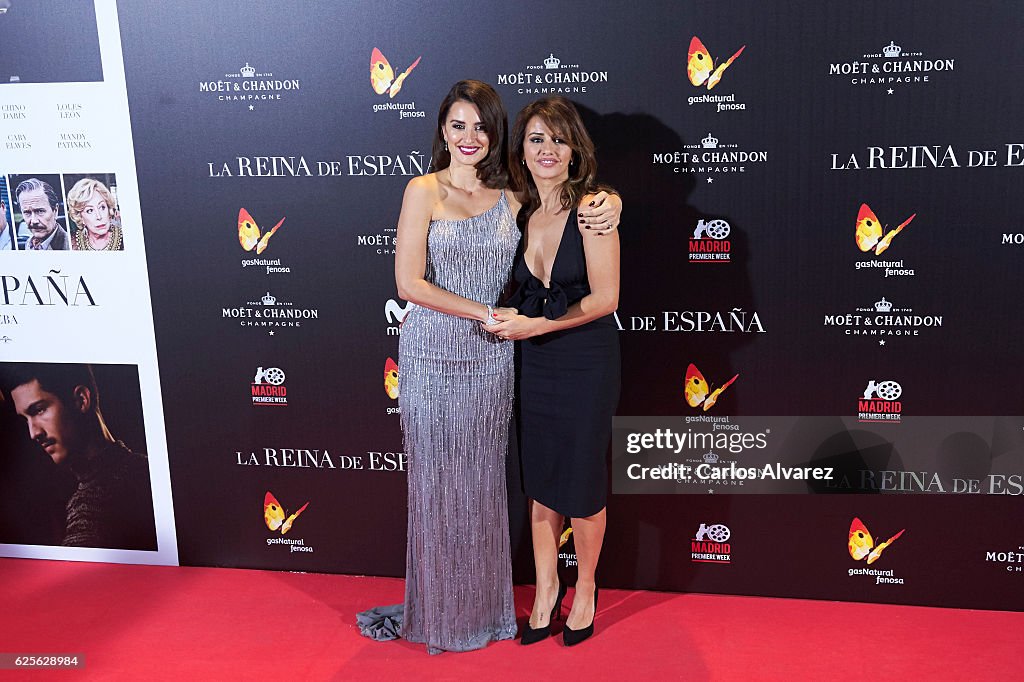 'La Reina De Espana' Madrid Premiere
