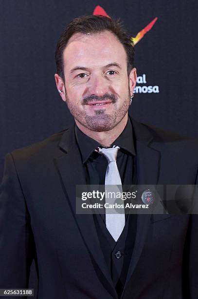 Alex O'Dogherty attends 'La Reina de Espana' premiere at Callao City Lights on November 24, 2016 in Madrid, Spain.