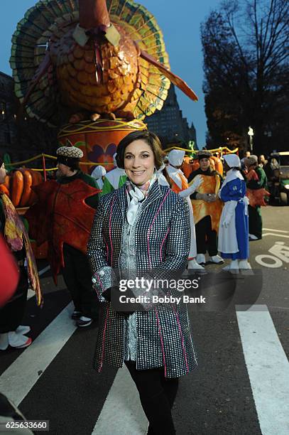 Amy Kule, Macy's Thanksgiving Parade exectutive producer attends the 90th Annual Macy's Thanksgiving Day Parade on November 24, 2016 in New York City.