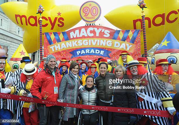 Amy Kule, Macy's Thanksgiving Parade exectutive producer attends the 90th Annual Macy's Thanksgiving Day Parade on November 24, 2016 in New York City.