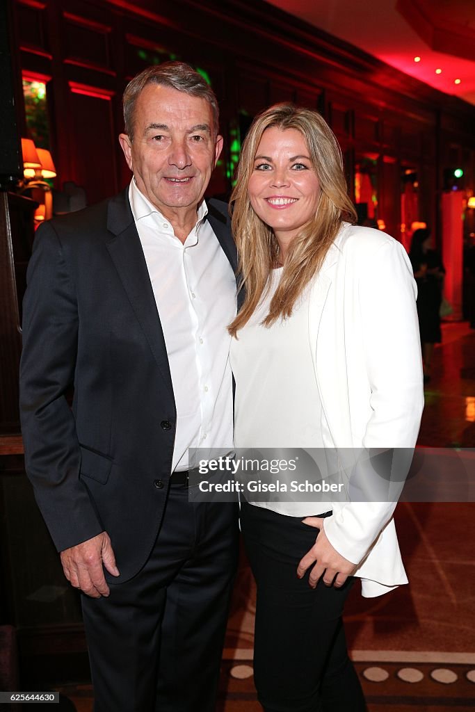 Wolfgang Niersbach And His Girlfriend Marion Popp During The... Photo Dactualit - Getty Images