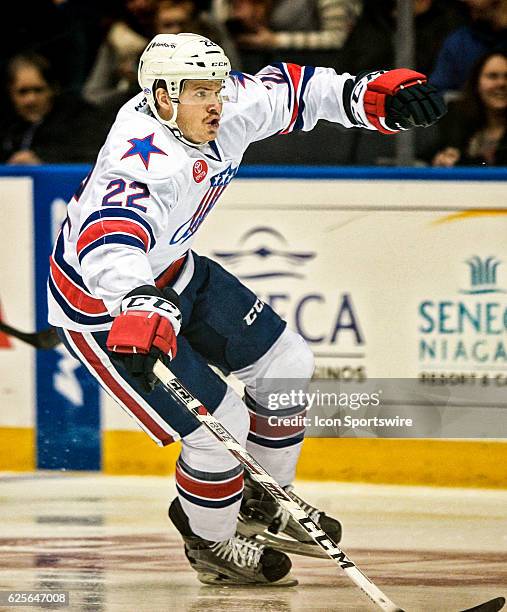 Kyle Ruggeri Rochester 1,011 Rochester Community War Memorial Arena Stock Photos, High-Res ...