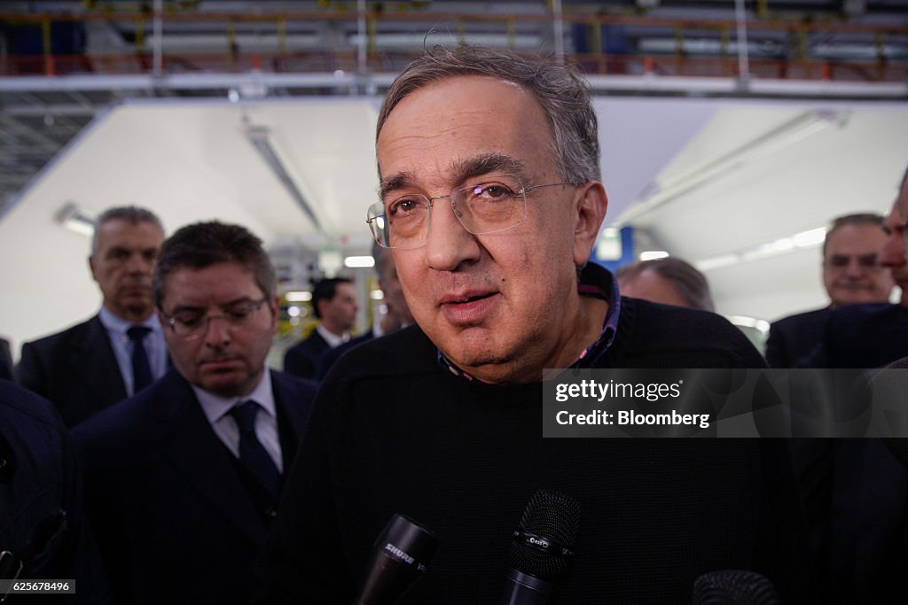 Italy's Prime Minister Matteo Renzi Attends The Italian Carmaker Association Conference