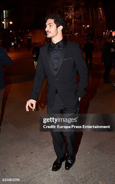 Chino Darin attends 'La Reina de Espana' private party on November 24, 2016 in Madrid, Spain.