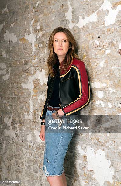 Creative director of Chloé, Clare Waight Keller is photographed for the Guardian on July 15, 2016 in London, England.