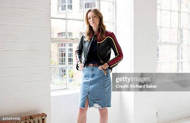 Creative director of Chloé, Clare Waight Keller is photographed for the Guardian on July 15, 2016 in London, England.