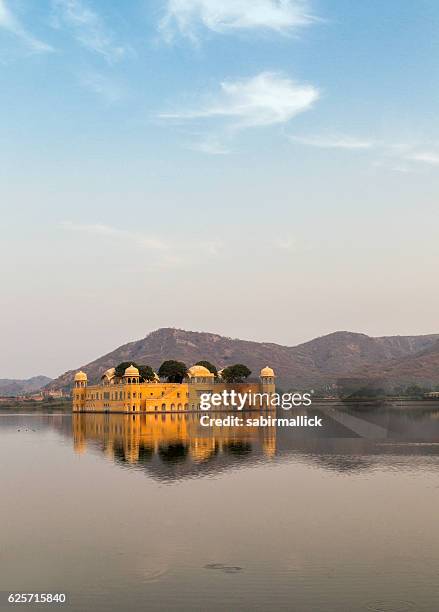 jal mahal jaipur - udaipur palace stock-fotos und bilder