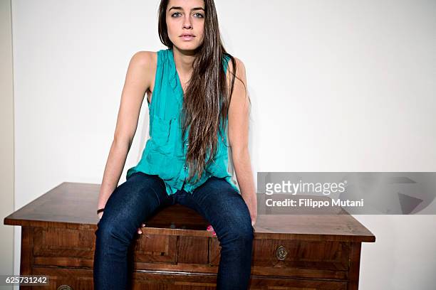 Actress Matilde Gioli is photographed for IL Magazine on March 4, 2014 in Milan, Italy.