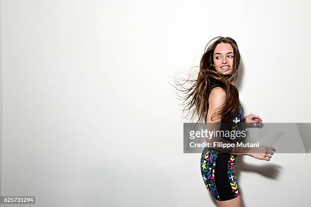 Actress Matilde Gioli is photographed for IL Magazine on March 4, 2014 in Milan, Italy.