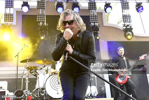 Ed Roland of Collective Soul performs during the KAABOO Del Mar music festival on September 17, 2016 in Del Mar, California.