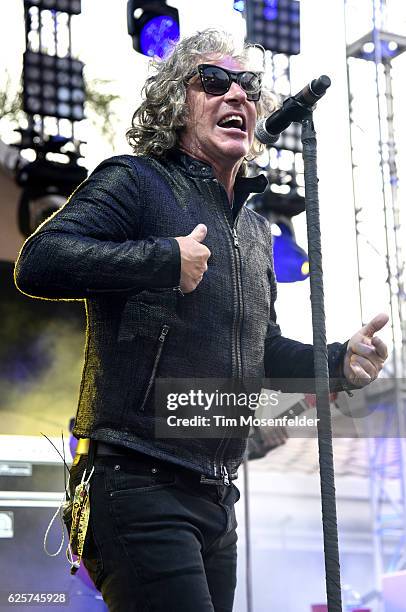 Ed Roland of Collective Soul performs during the KAABOO Del Mar music festival on September 17, 2016 in Del Mar, California.