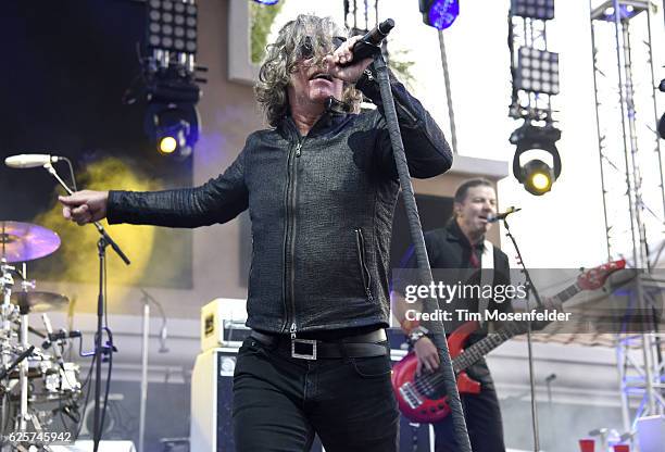 Ed Roland of Collective Soul performs during the KAABOO Del Mar music festival on September 17, 2016 in Del Mar, California.