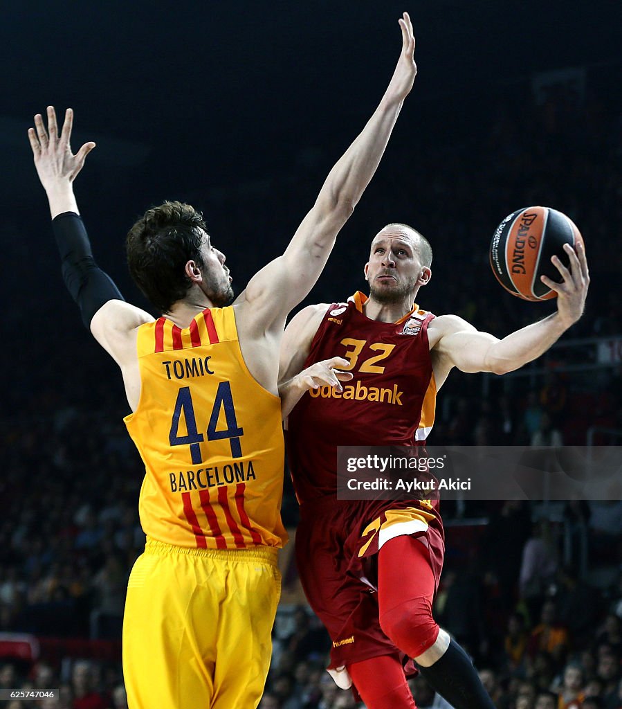 Galatasaray Odeabank Istanbul v FC Barcelona Lassa 2016/2017 Turkish Airlines EuroLeague