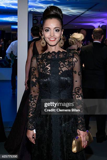 Sawsan Chebli attends the 65th Bundespresseball at Hotel Adlon on November 25, 2016 in Berlin, Germany.