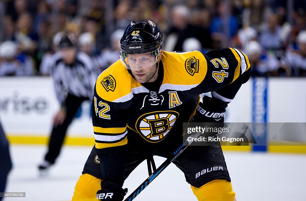 St. Louis Blues v Boston Bruins