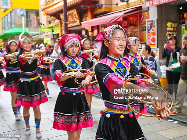 die 105th doppelte zehnte nationaltag jubiläum der republik china - taiwanese ethnicity stock-fotos und bilder