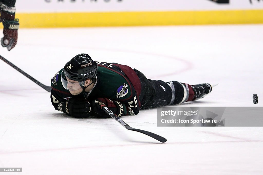 NHL: NOV 25 Oilers at Coyotes