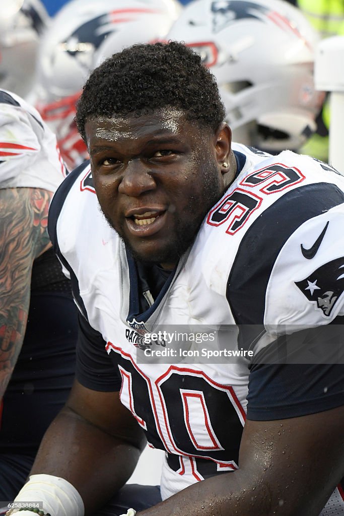 New England Patriots Defensive Tackle Vincent Valentine looks on News  Photo - Getty Images