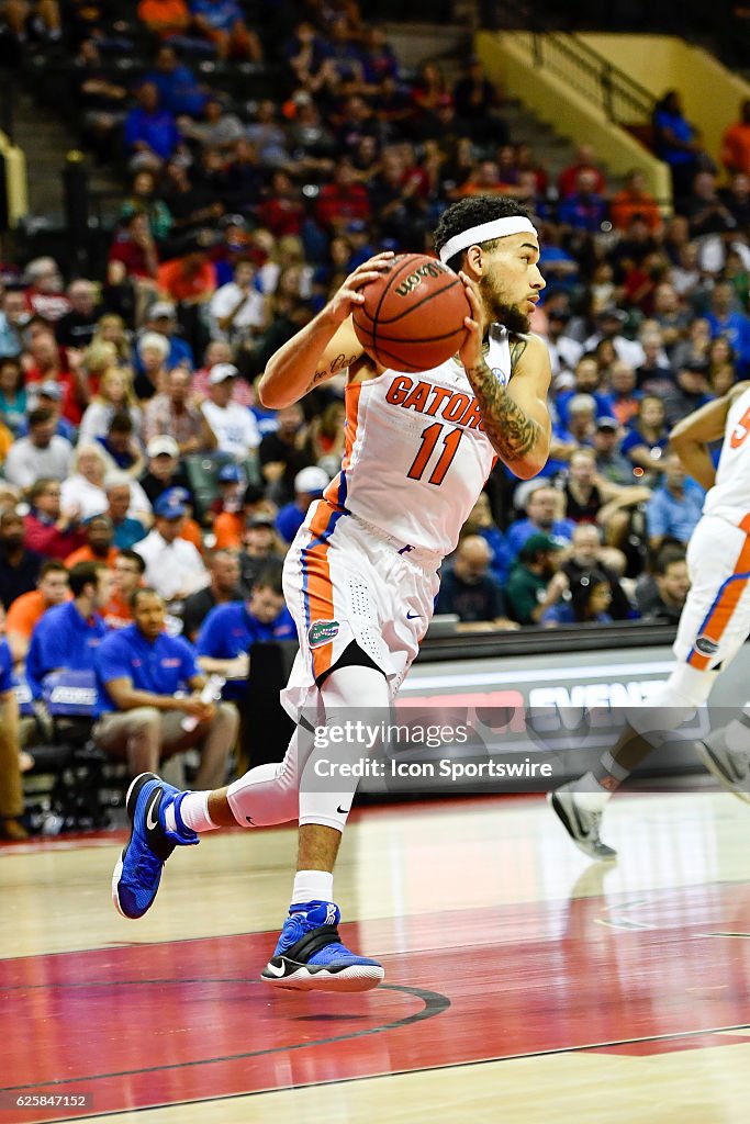 NCAA BASKETBALL: NOV 25 Advocare Invitational - Gonzaga v Florida