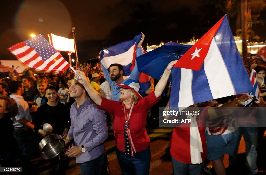 TOPSHOT-US-CUBA-POLITICS-CASTRO