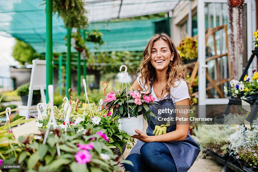 Lächeln gardener