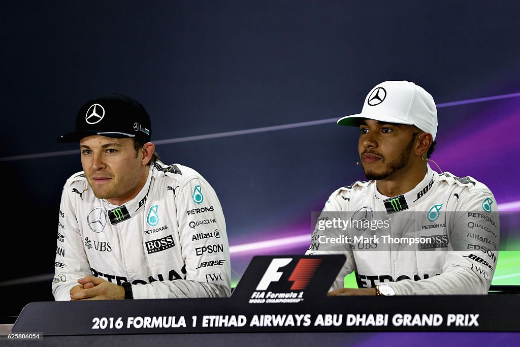 F1 Grand Prix of Abu Dhabi - Qualifying