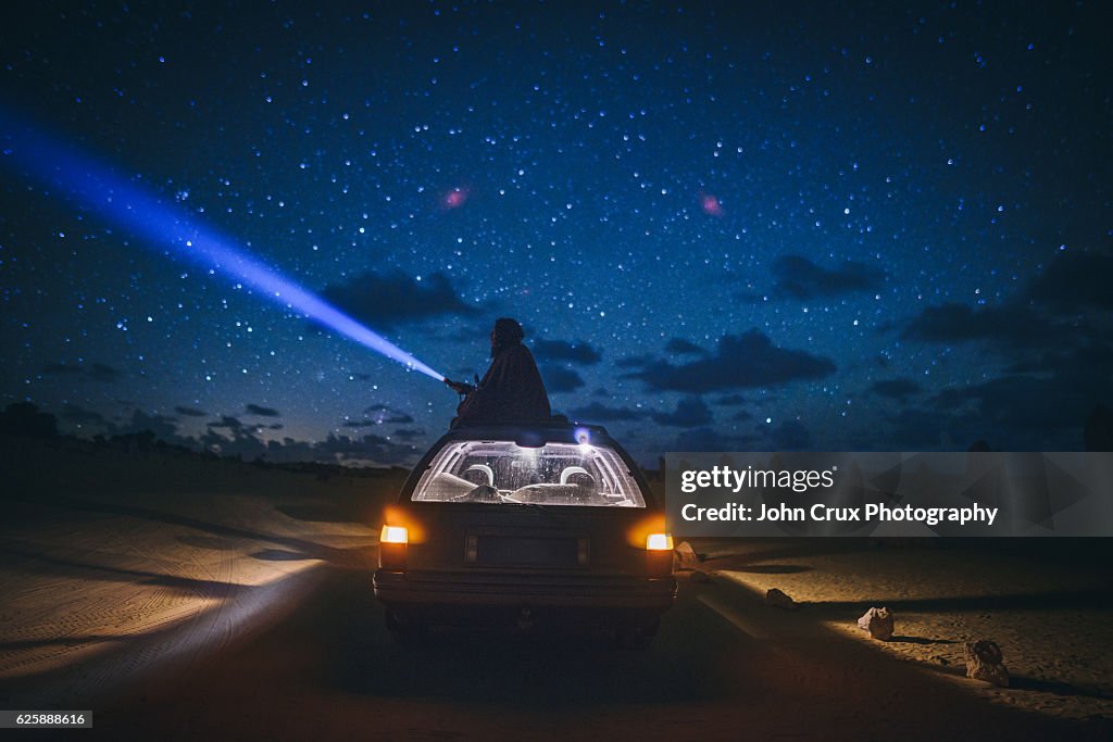 Australia star gazing